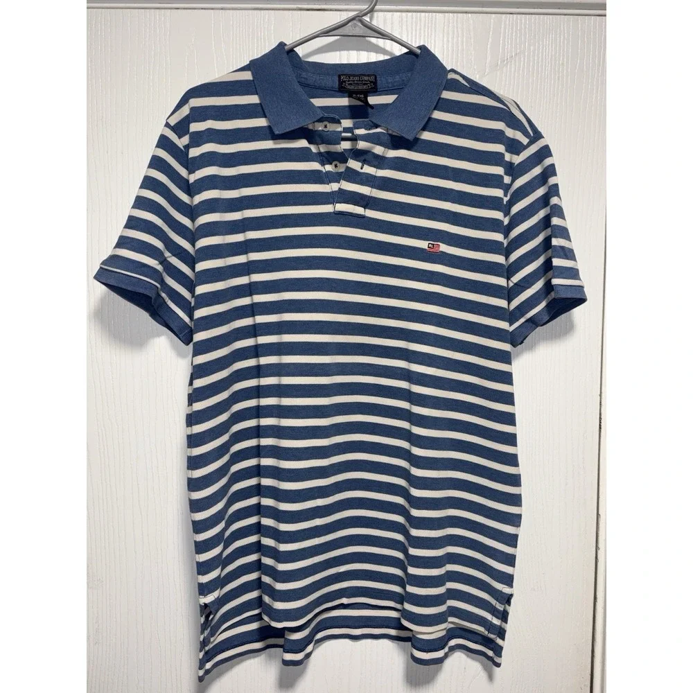 Ralph Lauren Polo Jeans Company Mens Polo Golf‎ Shirt Size XLarge Short Sleeve